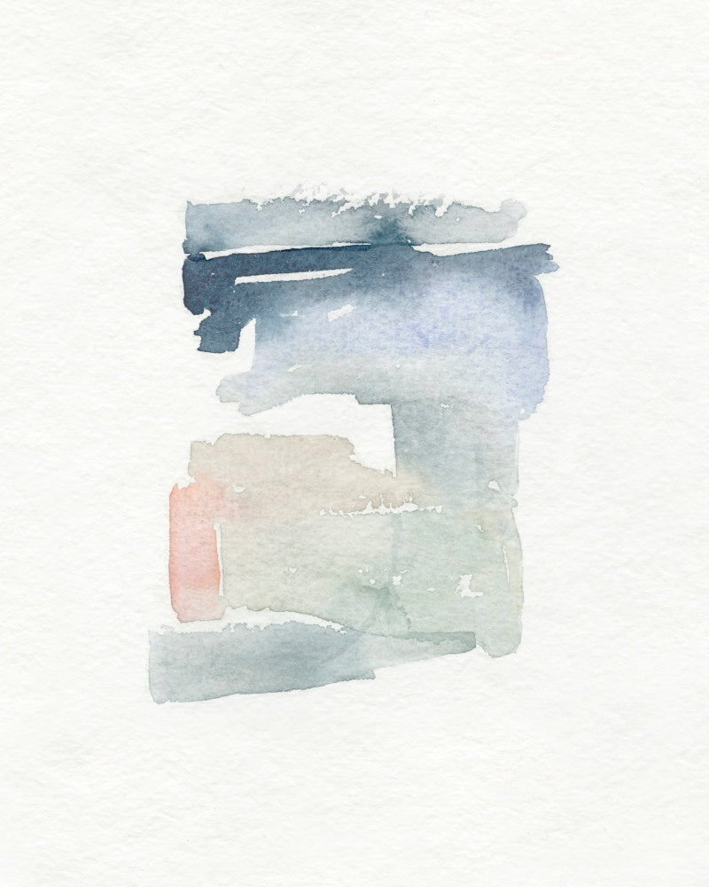 Sea Glass Color Studies I