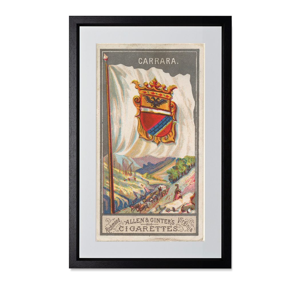 Catalonia, from the City Flags series (N6) for Allen & Ginter Cigarettes Brands