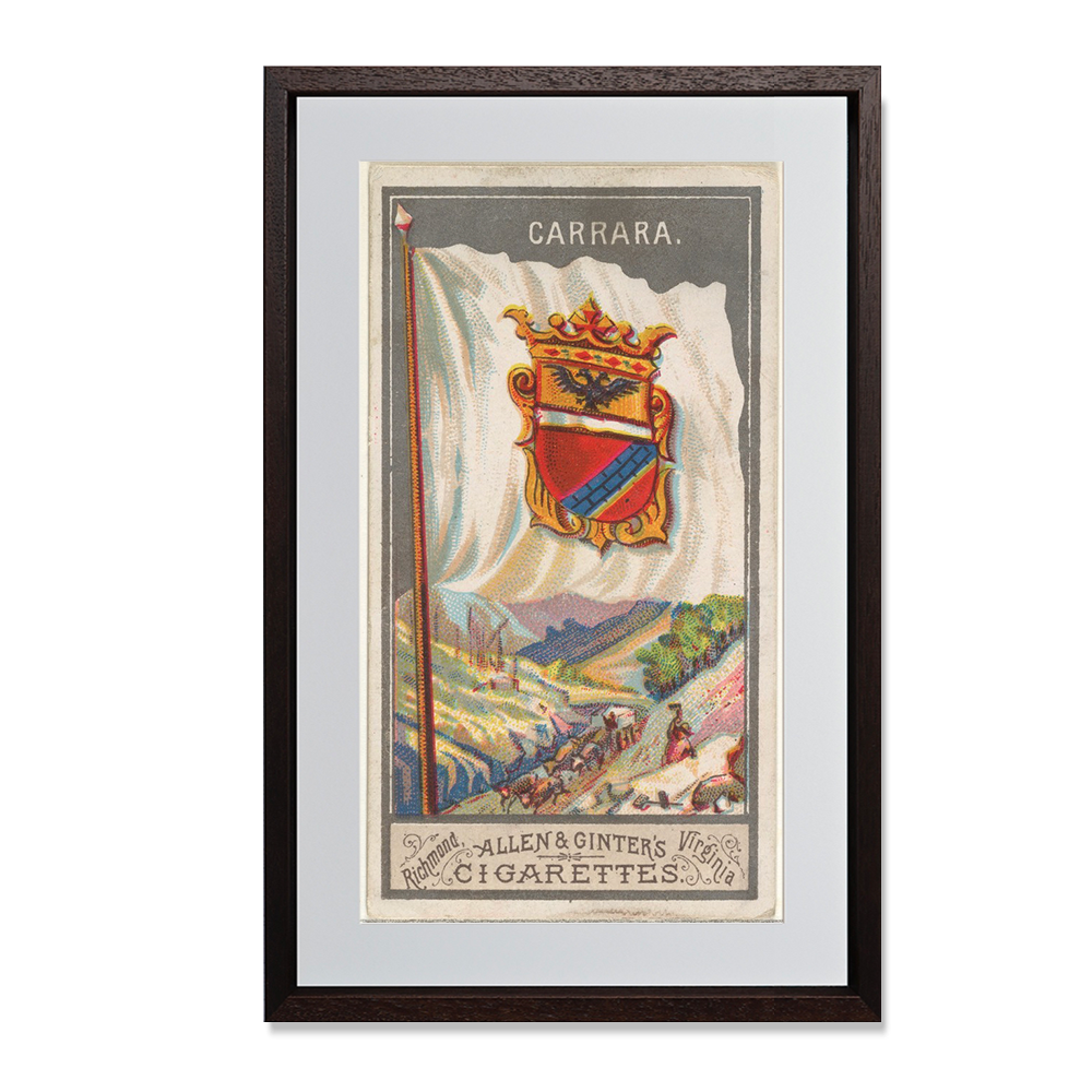 Catalonia, from the City Flags series (N6) for Allen & Ginter Cigarettes Brands