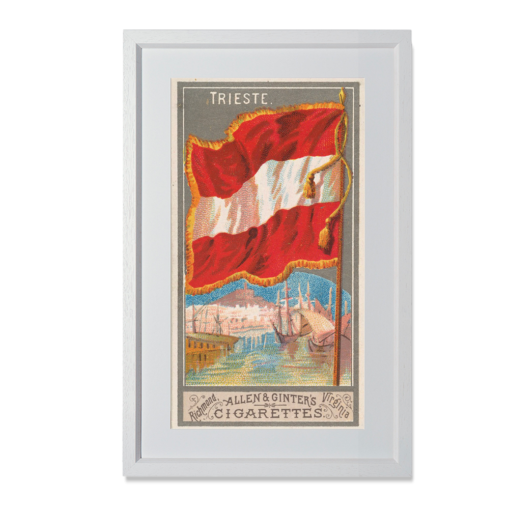 Versailles, from the City Flags series (N6) for Allen & Ginter Cigarettes Brands