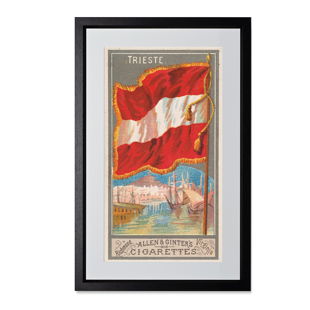 Versailles, from the City Flags series (N6) for Allen & Ginter Cigarettes Brands