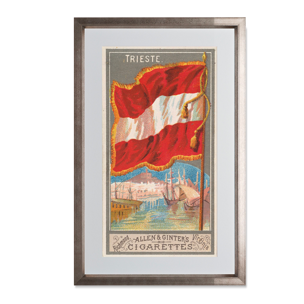 Versailles, from the City Flags series (N6) for Allen & Ginter Cigarettes Brands