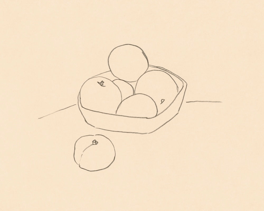 Fruit Line Drawing I