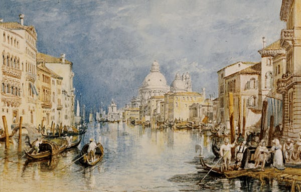 The Grand Canal Venice