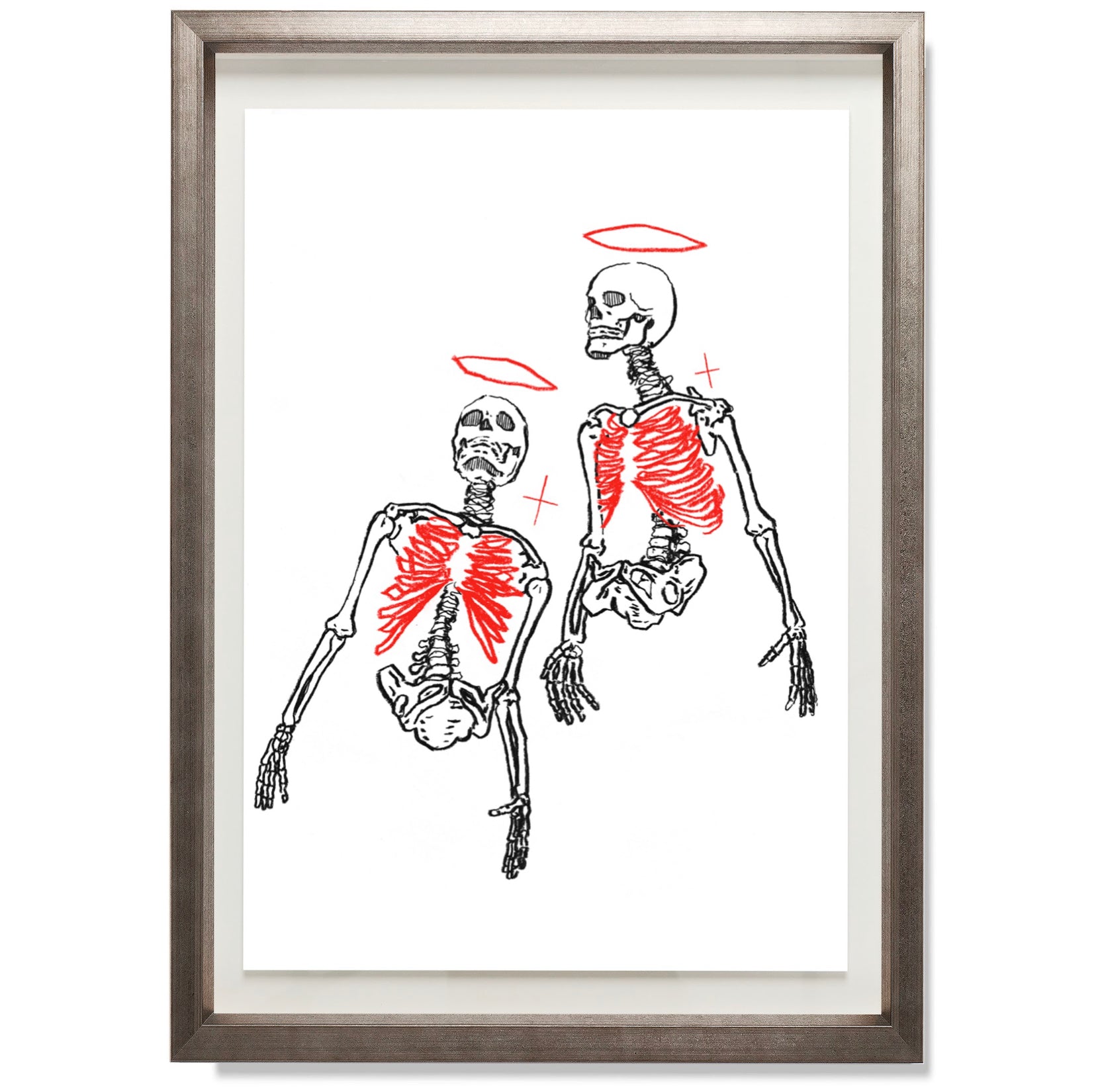 Untitled 2 (2 Skeletons)