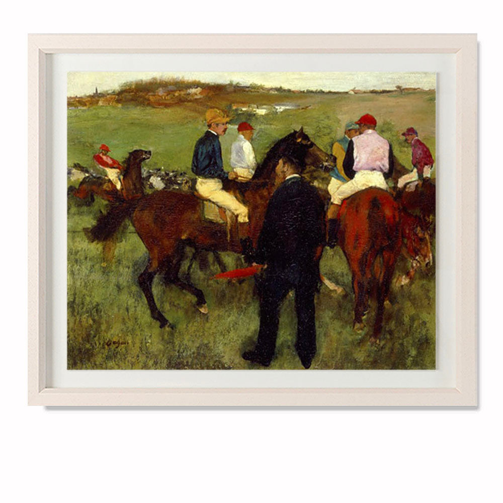 Racehorses (Leaving The Weighing), c. 1874