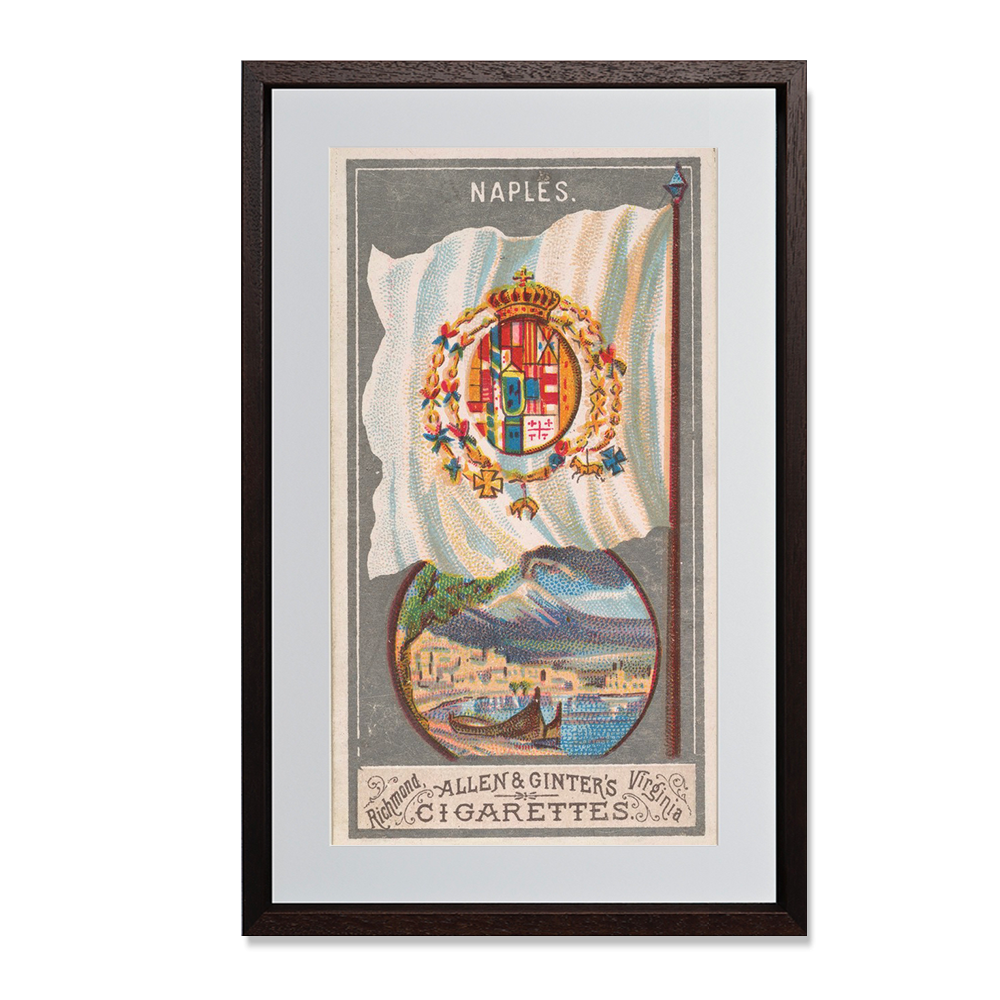 Naples, from the City Flags series (N6) for Allen & Ginter Cigarettes Brands