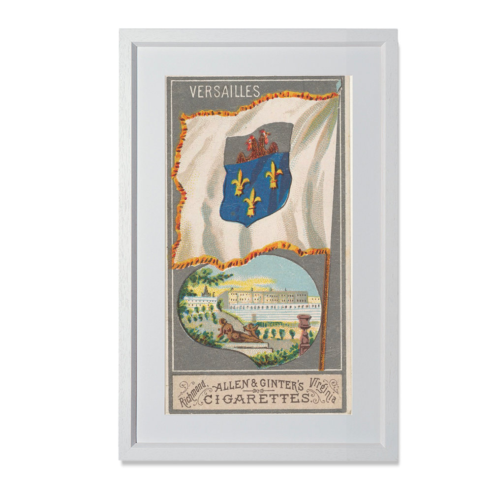 Versailles, from the City Flags series (N6) for Allen & Ginter Cigarettes Brands